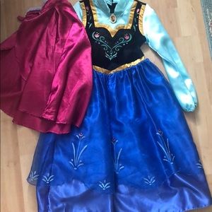 Disney Anna Costume Size 5/6